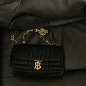 Bruberry quilted flap bag